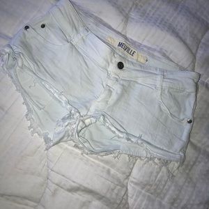 Baby blue brandy Melville short shorts